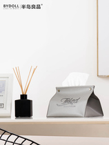 Creative ins Nordic minimalist drawing paper napkin set home living room toilet table car tissue box