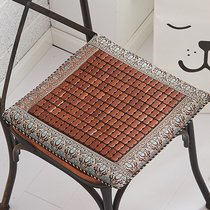 Office cushion Student chair cushion stool chair non-slip butt cushion retro summer mahjong mat