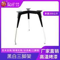 Round table stand table stand table stand table leg simple round table frame glass table leg stand negotiation stand
