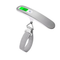 Stainless steel portable electronic scale 50kg portable high-precision household express scale small spring scale luggage travel