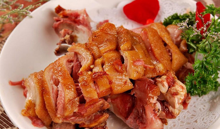 周东阳 德国咸猪手约1000g/只 猪蹄膀 咸蹄膀 咸猪手 半成品菜