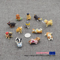DIY accessories puppy keychain pendant ornaments bag accessories accessories