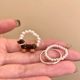 Dachshund Dog Pearl Ring Girls 2025 New Hot Internet Celebrity Index Finger Ring Niche Design Student Party Ring Dachshund Dog Pearl Ring Girls 2025 New Hot Internet Celebrity Index Finger Ring Niche Design Student Party Ring