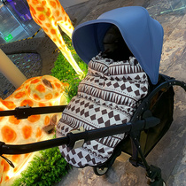 Stroller sleeping bag trolley foot sleeve windproof and warm application bugaboo kuntas bee5bee6 universal accessory