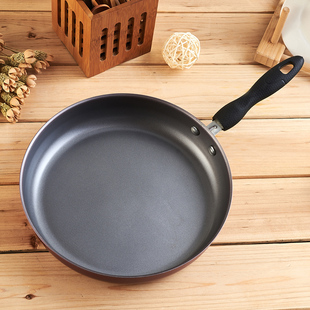 不粘锅 韩式小煎锅 铸铁平底锅不粘锅 26cm 家用平底锅