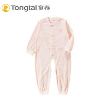 Tong Tai new baby opening gear ha clothing cotton jumpsuit 1-3 men and women Baby climbed clothes one-piece underwear 2917