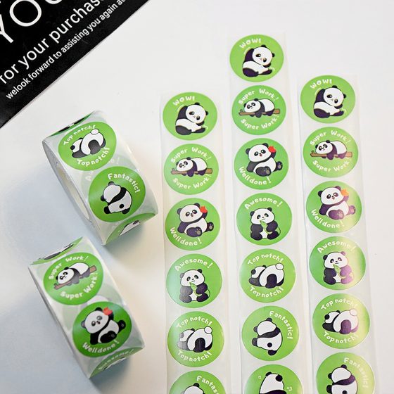 Creative Chinese style giant panda emoticon package stickers for children's teacher reward scroll stickers DIY decorative small pattern stickers
Creative Chinese style giant panda emoticon package stickers for children's teacher reward scroll stickers DIY decorative small pattern stickers