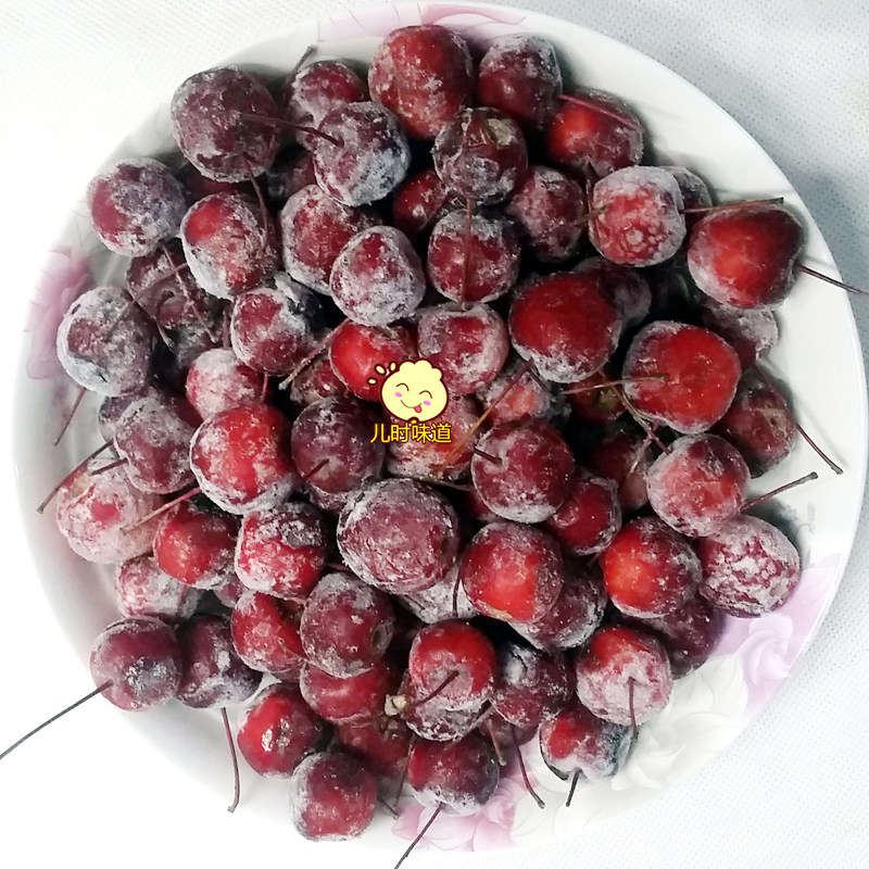 冻海棠果 沙果 冻花红果 海红果 新鲜小苹果儿童孕妇酸甜冷冻水果_不