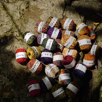 Colour wire rope DIY decorative coloured rope Hemp Rope Color Woven Colored with multicolor rainbow Zhair braid Brits head rope