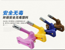 Medium and large dog drinker to send oversized 1300ml water bottle pet dog water bowl Basin