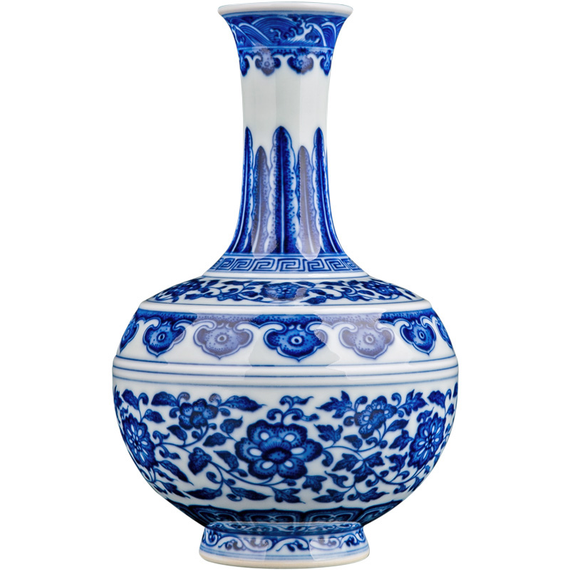 Jingdezhen ceramics new Chinese antique hand - made firewood vase household place, a large sitting room porch TV ark