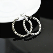 2020 new hot 6CM large circle twist earrings without pierced ears sister special ear clip girls ear clip jewelry