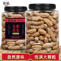 New Colorful Peanuts Original Canned Peanut with Shell Snacks Fried Garlic Peanut Cream Stone Peanuts