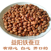 Hunan specialty special hard white heart iron broad beans bulk green heart broad beans fried goods hummus peas snacks do not open 500