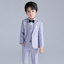 Childrens dress boy flower girl small suit suit boy host performance piano spring and autumn suit British spring and autumn