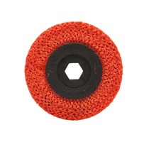 Dongda polishing wheel Red hemp wheel Stainless steel polishing wheel Welding road polishing fine grain removal hand mill polishing sheet