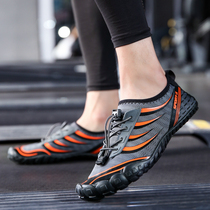 Gym indoor sports shoes treadmill special shoes mens dynamic bicycle shoes skin skin yoga shoes womens barefoot running shoes