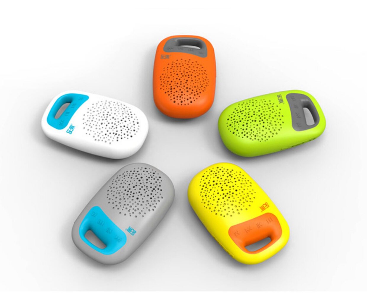 nogo/乐果 f3迷你户外低音炮随身运动小音响跑步便携无线蓝牙音箱