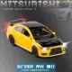 JK1: 32 Mitsubishi Wingshen EVO Mười thế hệ Sáu cửa Mô phỏng âm thanh và ánh sáng Mô hình hợp kim Xe mô hình Boy Toy Model - Chế độ tĩnh