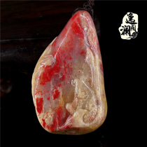 Changhuan bloodstone pendant fish pendant sweater chain mutton frozen Jade soft ground (more than year) Fidelity