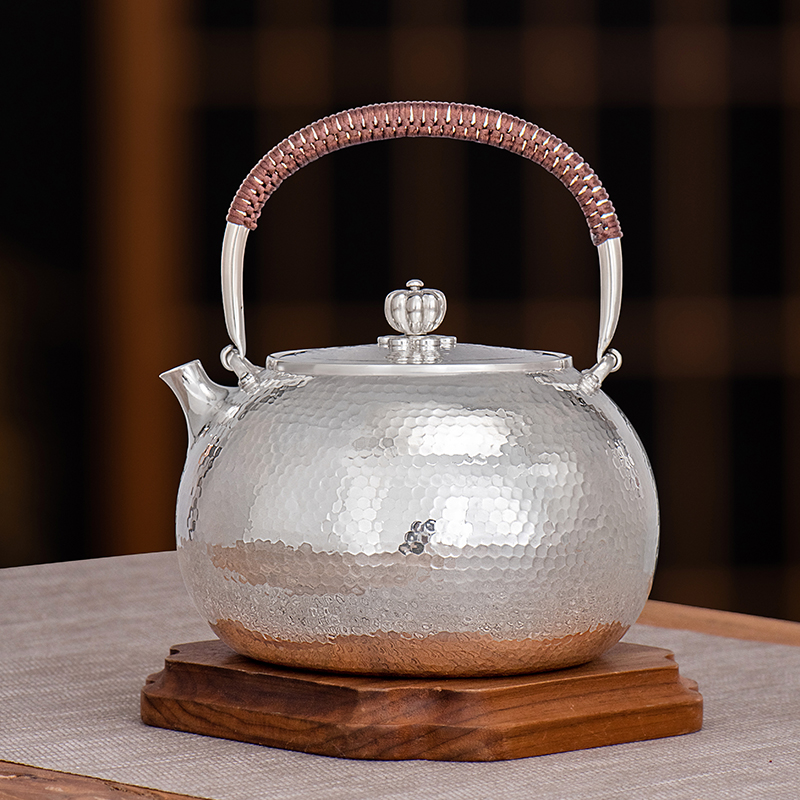 純銀の壺　茶器  茶道具 1958g 500x0.jpg
