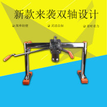 Double bearing noodle press stainless steel River fishing machine small squash noodle machine household vermicelli machine noodle press noodle machine River leak machine