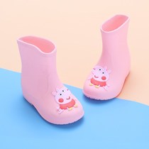 Kindergarten rainshoes Female 1 child 3 years old non-slip 2 female baby soft bottom 0 princess child cute summer baby