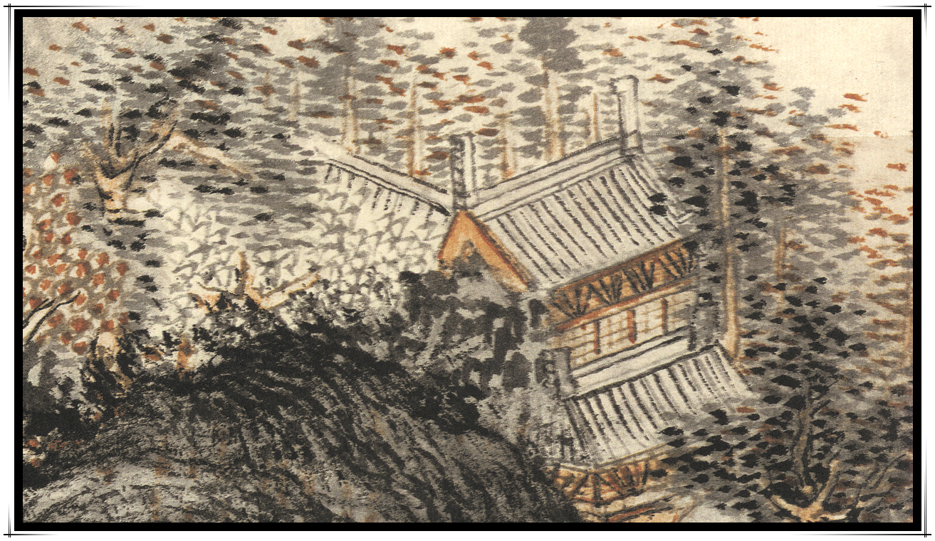 无框 颜色分类:《庐山高图》 组合形式:宣纸画心 图案:风景 尺寸:50x