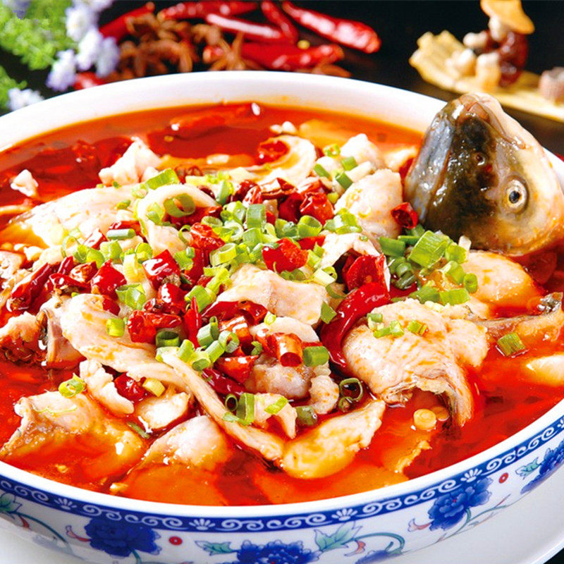 正宗四川特产风味火锅底料包200g川味国莎飞都麻辣香水鱼调料佐料