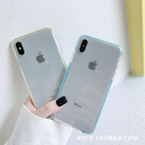 Simple ins wind 8plus apple x mobile phone case XS Max XR iPhoneX 7p 6 female iphone6s set