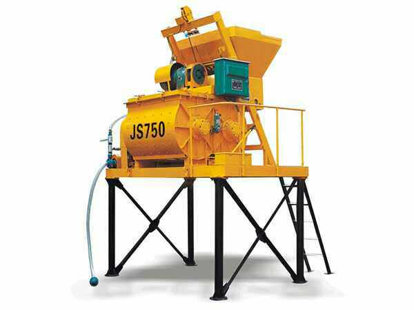 双卧轴强制式js750水泥混凝土搅拌机成本价出售