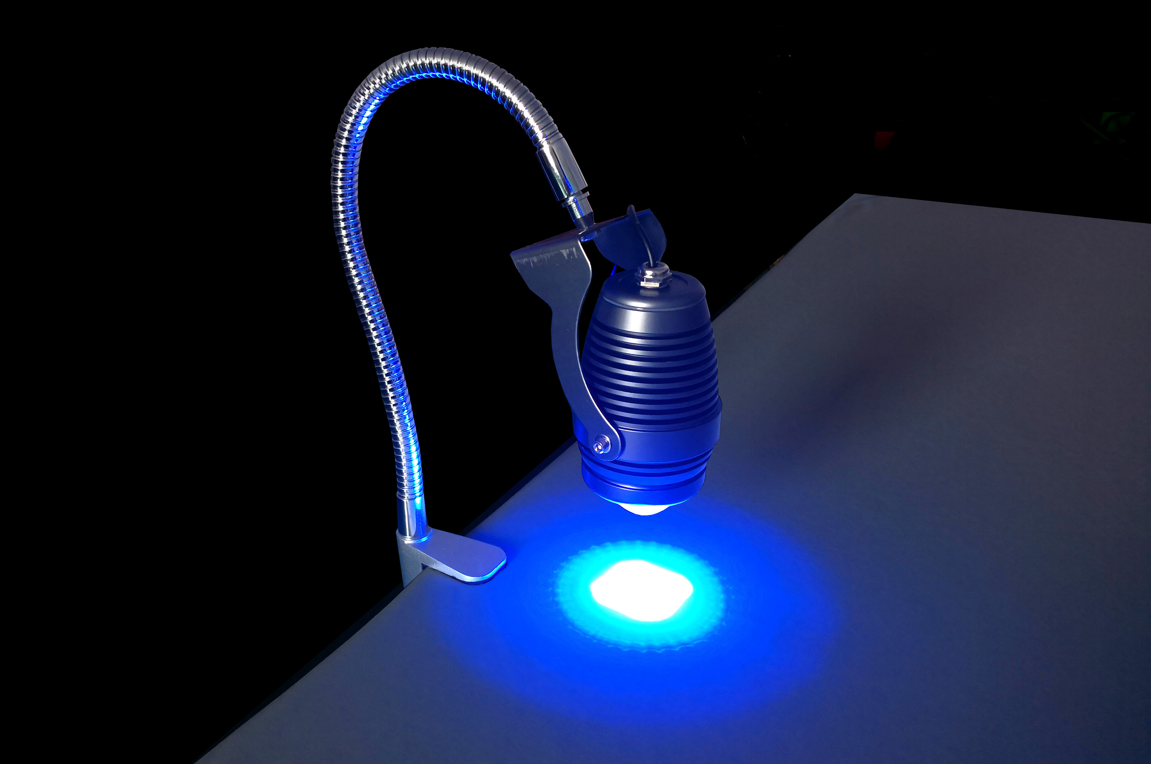 高能量uv固化灯无影光学灯超聚光大功率胶紫外线固化验钞点光源