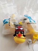 Little yellow duck glowing car ornaments decorative dolls hand-made car