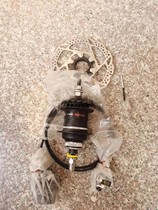 Japanese brand silent inner three-variable hub set of central lock disc brake with disc 32 holes non-36 135 open gear