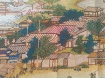 Cross-stitch 6 meters Qingming Shanghe map line embroidery full embroidery living room panoramic famous painting Qianli Jiangshan map handmade finished product