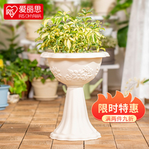 Love Lith flower pot resin minimalist Roman cup type multi-meat green loo plastic imitation ceramic Alice Nordic