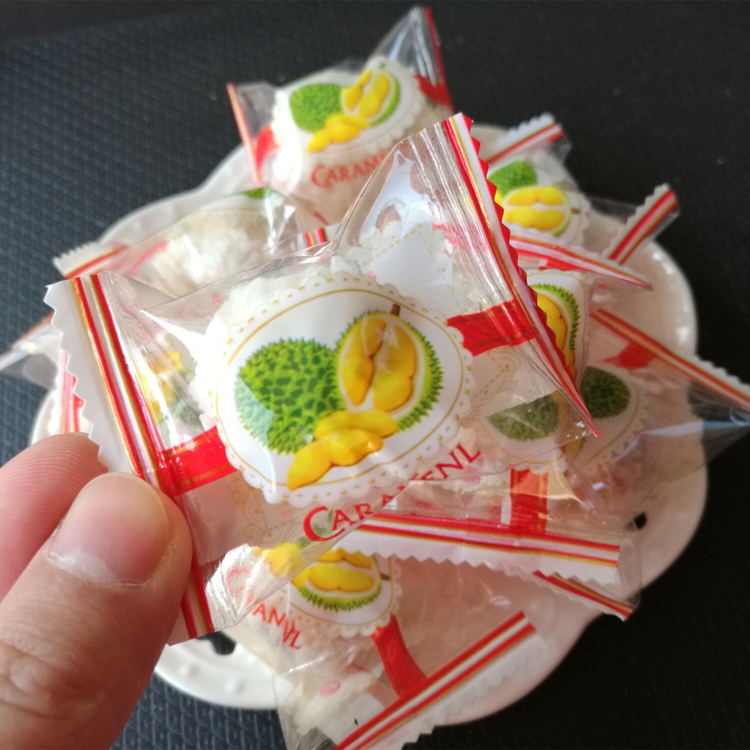 越南进口越贡如香惠香越南第一排糖椰子糖结婚喜糖450g*20袋整箱