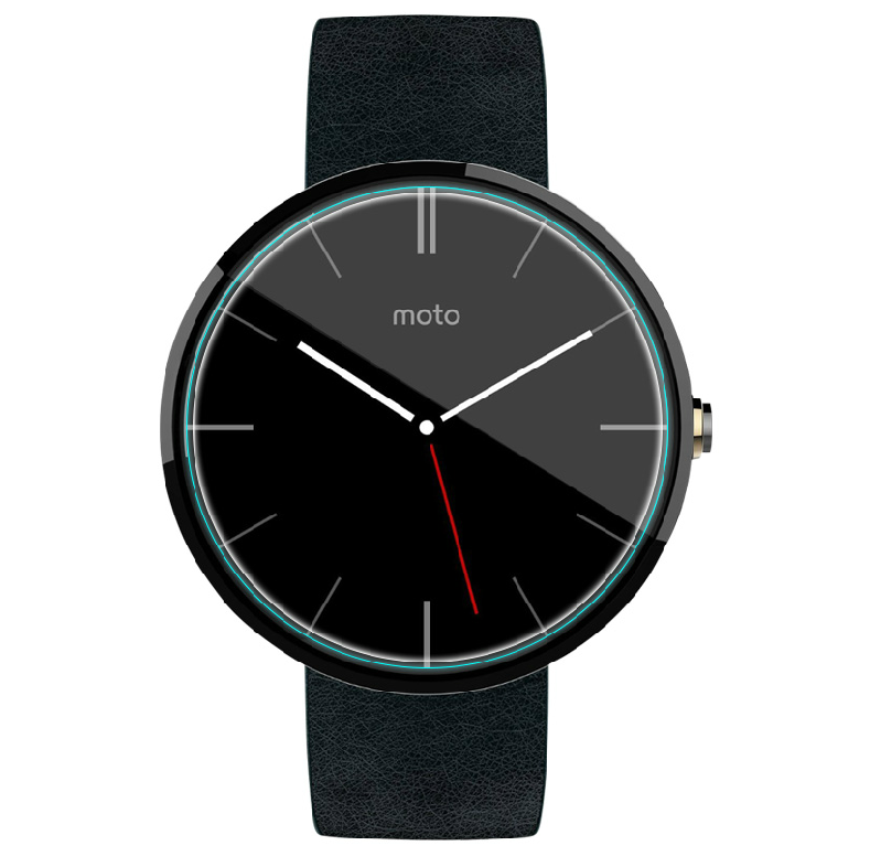 土曼t-ripple 三代圆形智能电话手表保护膜钢化膜心率tomoon贴膜_不