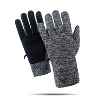 Winter warm non-slip gloves men waterproof plus velvet motorcycle outdoor riding touch screen thickened windproof and long wear-resistant