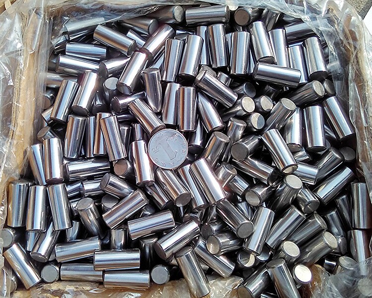 轴承钢滚针 圆柱定位销针子 pin Φ1*3 4 5 6 7 8 10 12 156 20mm