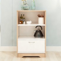 Household small single-door tea cabinet bucket cabinet modern simple water dispenser cabinet side cabinet simple tea cabinet tea cabinet