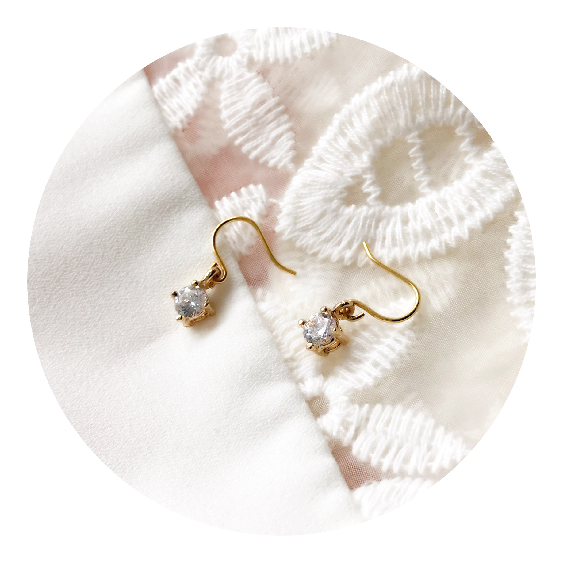 s925纯银耳环女气质韩国简约耳钉百搭短款吊坠迷你小耳坠精致耳饰_7折