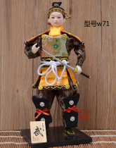 Foreign affairs gifts Japanese samurai Japanese doll Japanese doll home decoration furnishings Japanese Samurai