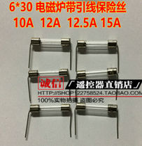 Induction cooker fuse 6 * 30MM mm 6 X30 leaded 250V10A 12A12 5A 15A pin