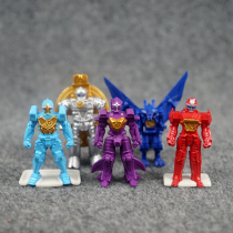 Daily single Ninja special team robot doll toy ornaments PVC Ninja Warrior model 5 sets