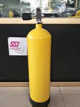 6L steel bottle diving gas cylinder diving bottle 6 liters diving gas cylinder small gas cylinder high-pressure gas cylinder