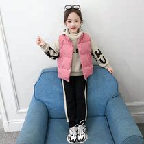 Girls winter dress foreign style three-piece suit 6 autumn and winter 7 fashionable 8 thickened 9 middle and big children 10 primary school students 12-year-old girl