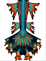 Mermaid skirt oversized mermaid tail