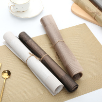 pvc waterproof dining mat table mat insulation mat European style western dining cushion disc cushion bowl cushion cup cushion anti-slip
