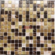Gold Wire Glass Mosaic Pool Pool Pool Fish Pool Exclusive